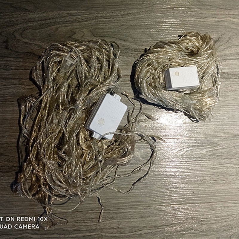 2026年新数码LED流水灯窗帘灯瀑布灯串春节阳台装饰家用七彩灯