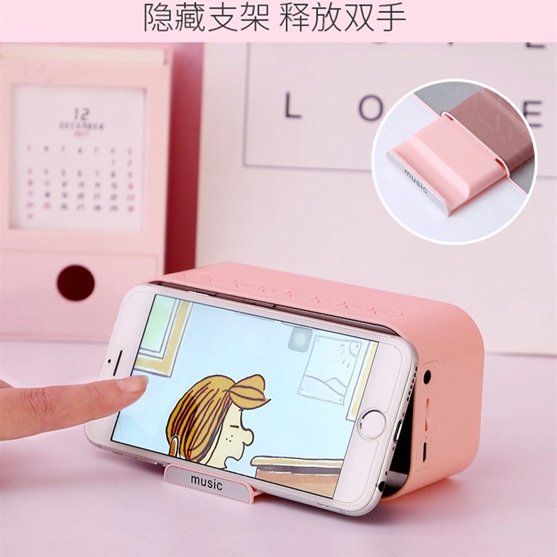 网红闹钟简约少女心可爱北欧风格高中宿舍女生学生用卧室可充电款