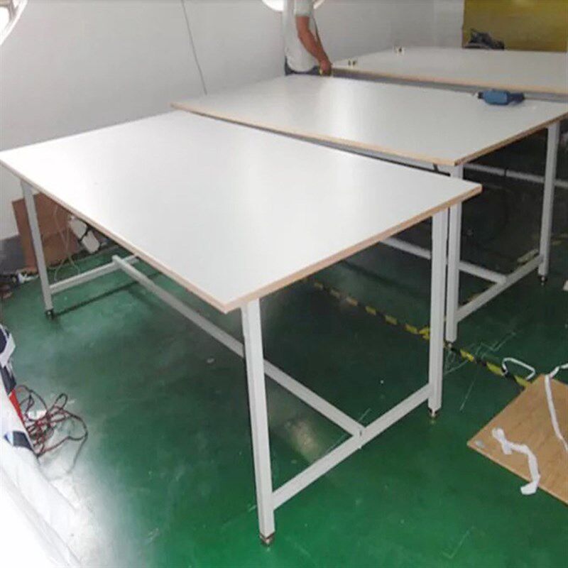 车间工作台操作台白板白面桌子工厂打包装台平板桌子裁床台裁剪台