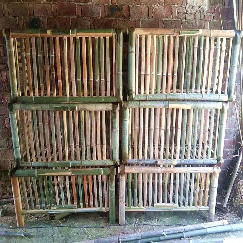 鸡笼纯手工竹制品养鸡鸭鸟笼湖南农家纯竹子制作经久耐用竹编笼子