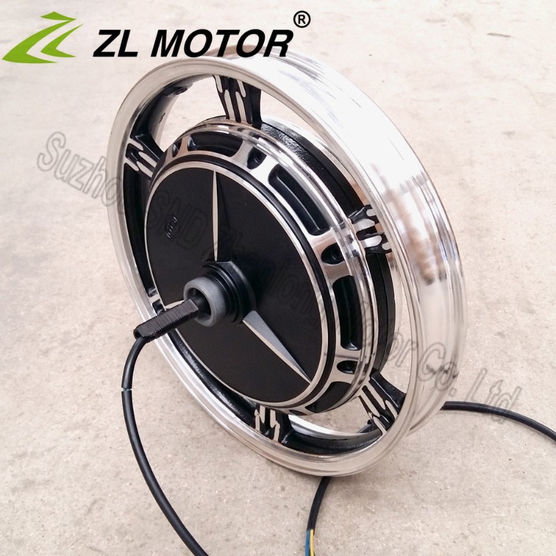 电动车36V 48V60v 500W 16寸涨刹大功率改装电机350w