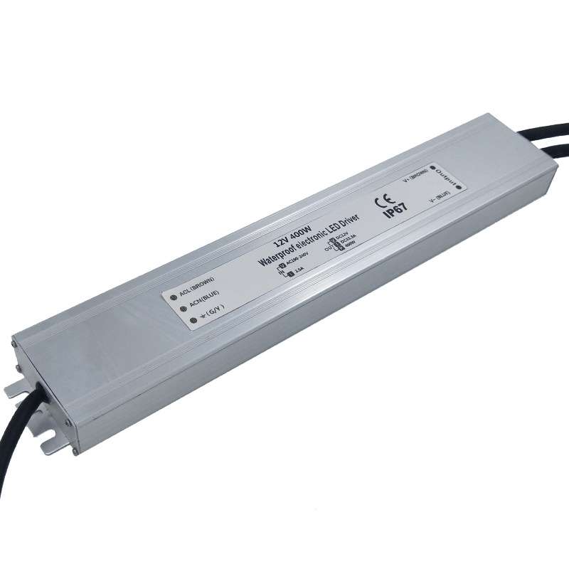 3年质保LED工业恒压防水电源24V400W户外超薄洗墙灯开关电源IP67