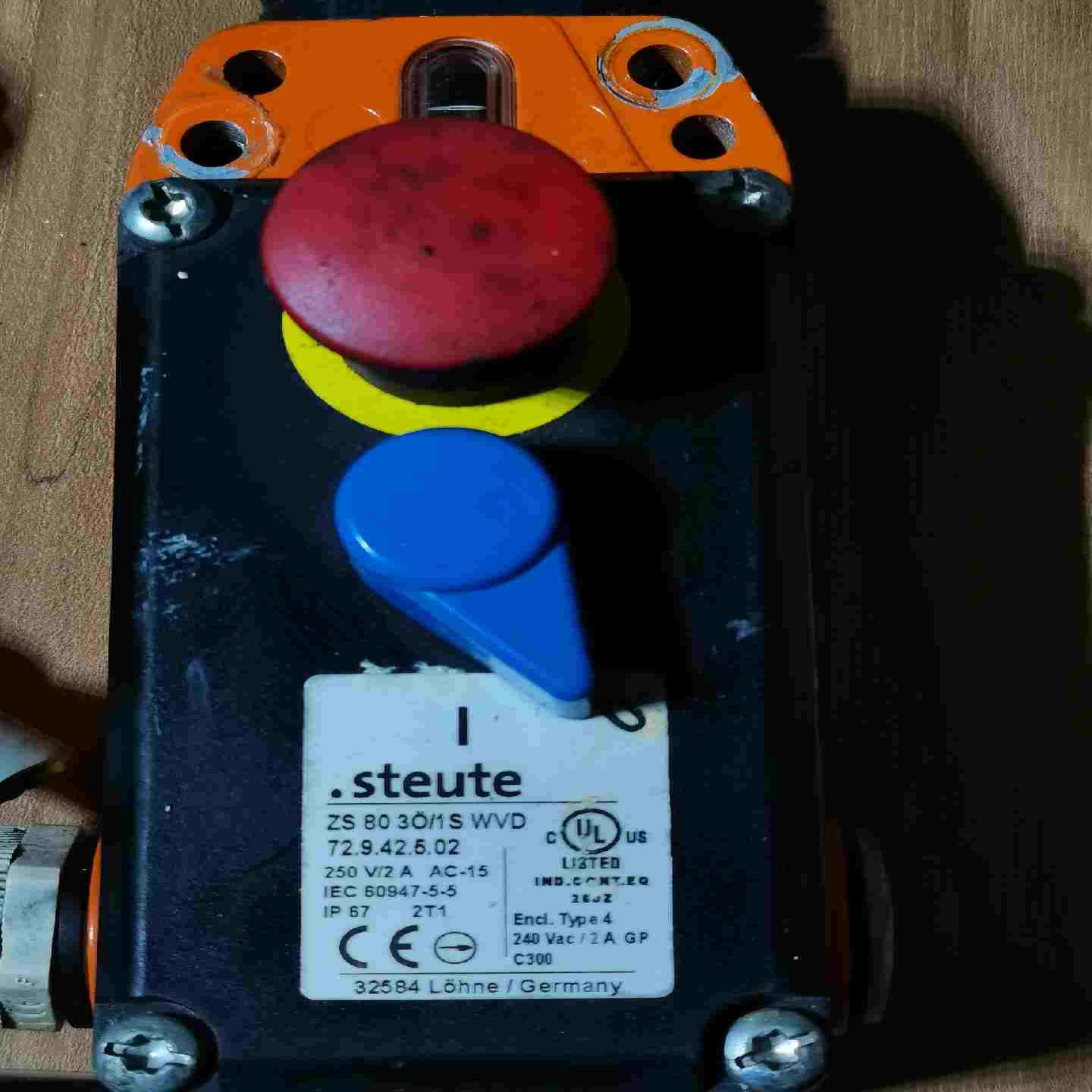 询价德国进口steute施迈赛拉线开关ZS8030/1SWVD