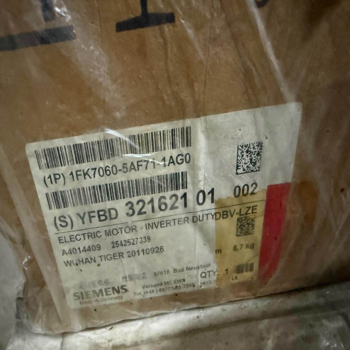 (询价)伺服电机，1FK7060-5AF71-1AG0，原