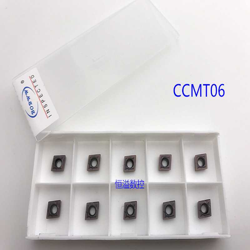 BOBWW 车不锈钢超过大多数控刀片 CCMT060204/02/08 BB760 菱形