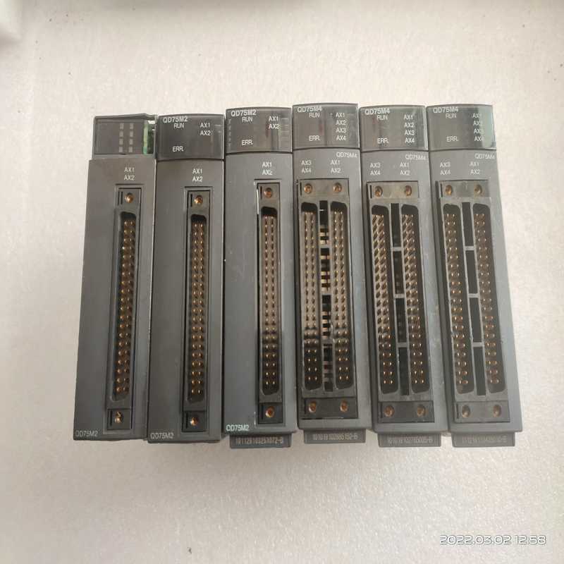 询价拍~Q系列PLC模块QD75M2  QD75M4各三片 功能