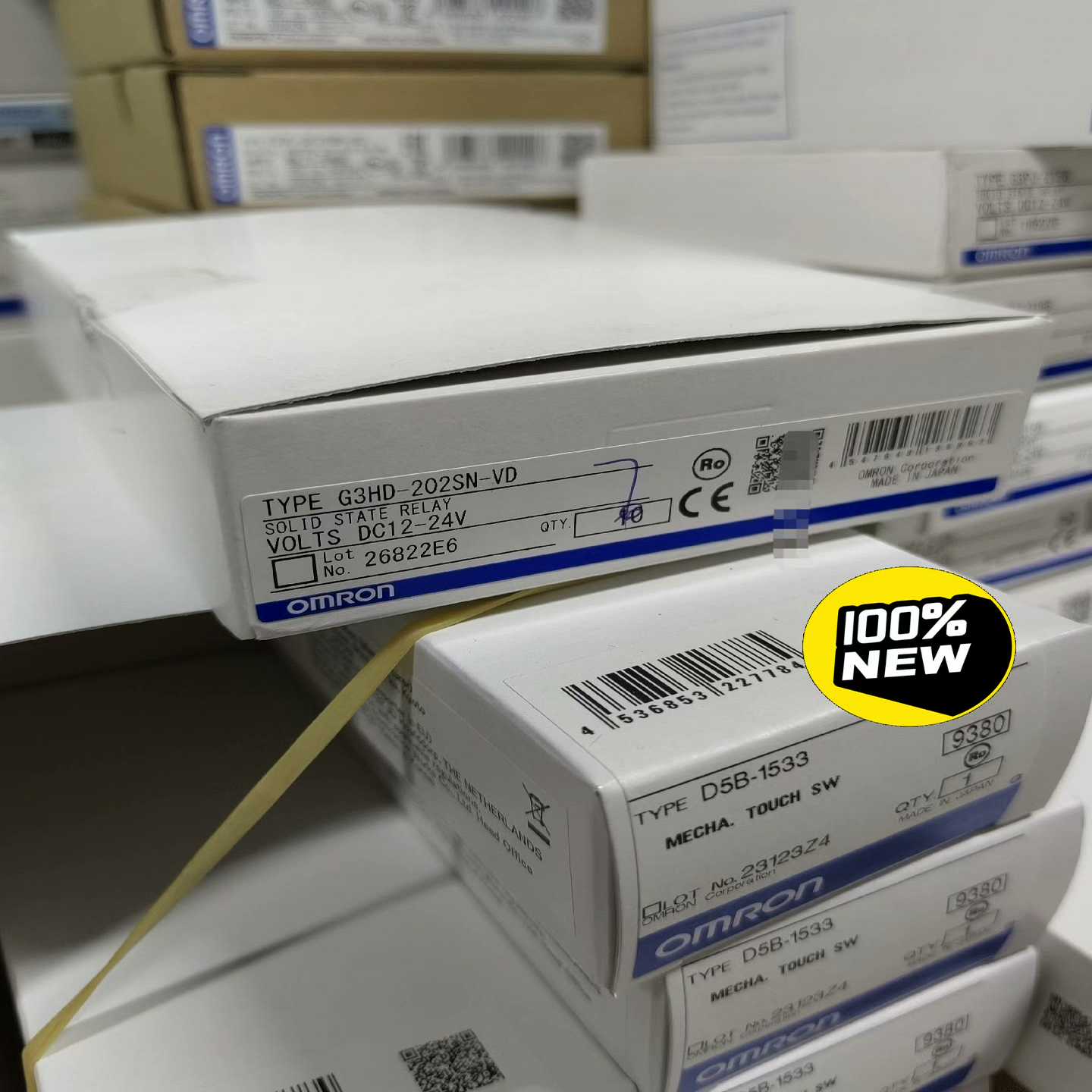 议~G3HD-202SN-VD DC12-24  未税226 含