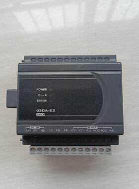 台达PLC扩展模块DVP02DA-E2成色新实物图，功能正常~询价