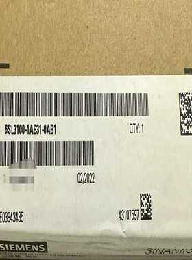 【星慕电子】6SL3100-1AE31-0AB0外观漂亮功能正常