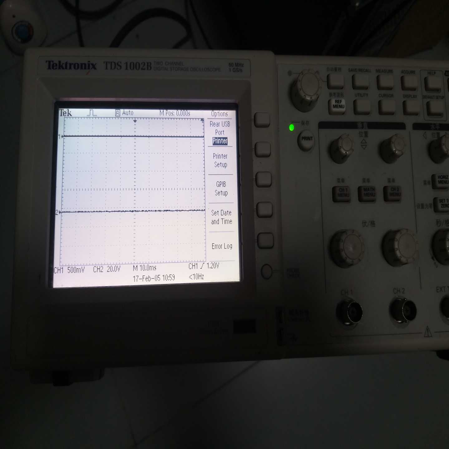 泰克示波器 TDS1002B. 功能完好【鑫鑫商铺】