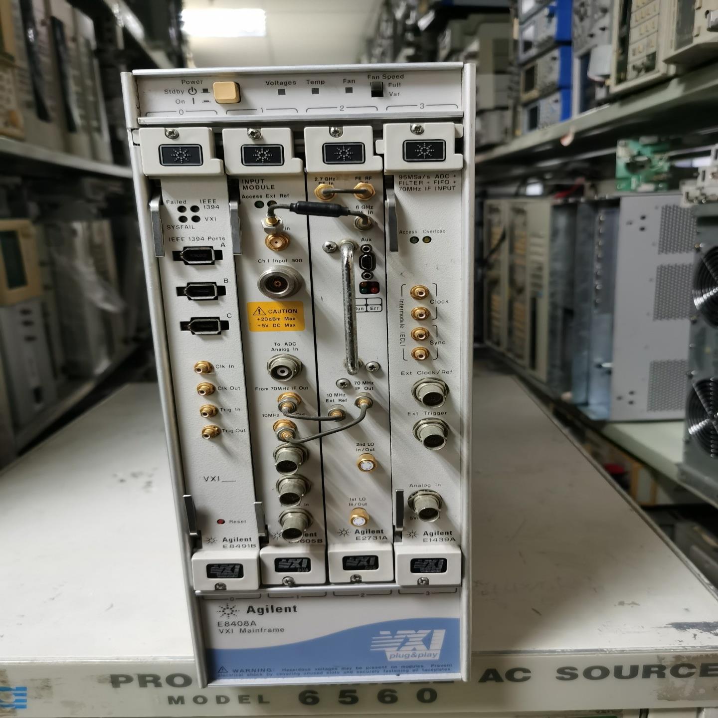 【议价】Agilent 安捷伦E8408A VXI主机   安捷伦c