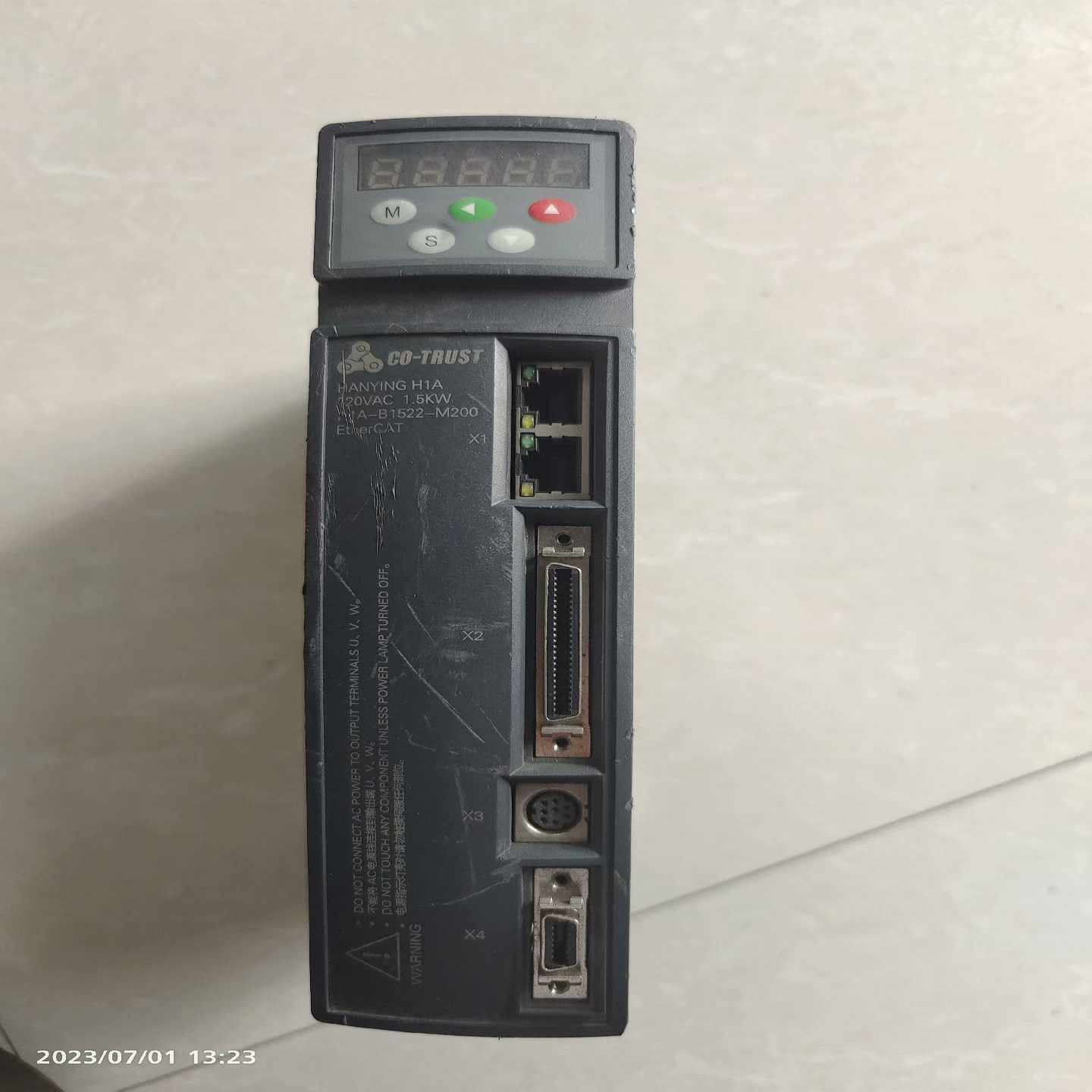 【星慕电子】合信伺服驱动CTSD H1A-B1522-M101，具体用其