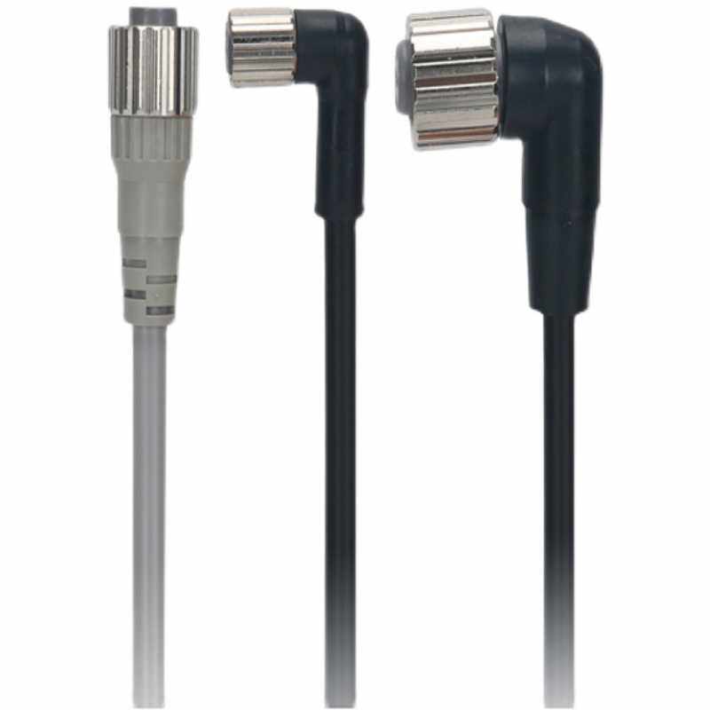 插头线XS2F-M12PVC4S2M 4A5M XS3F-M8PVC3S5M 3A10M