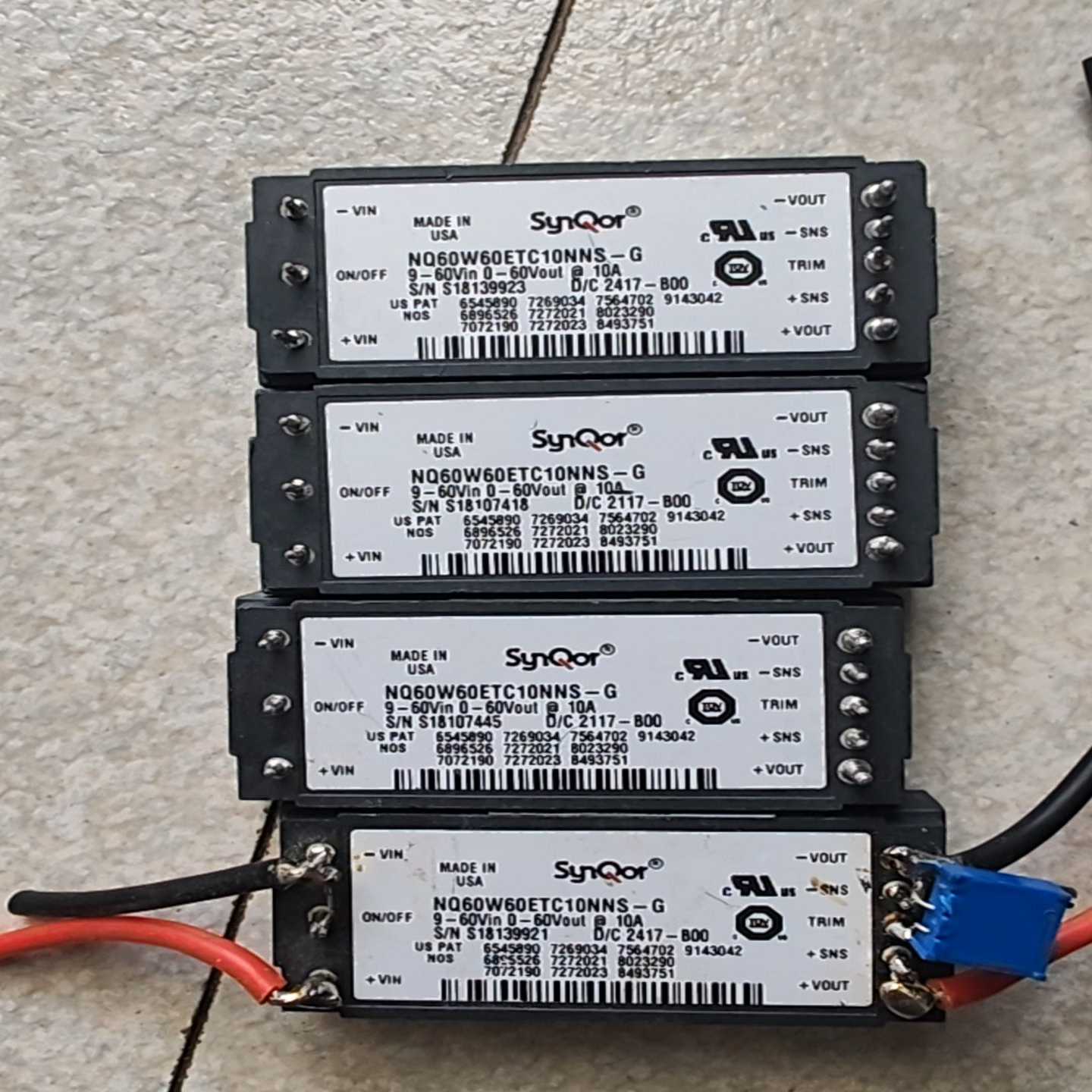 议价原装SYNQOR电源模块，NQ60W60ETC10NNS-G