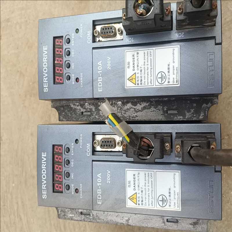埃斯顿ESTUN 伺服驱动器1KW EDB-10APA ，拆（耶耶电子）
