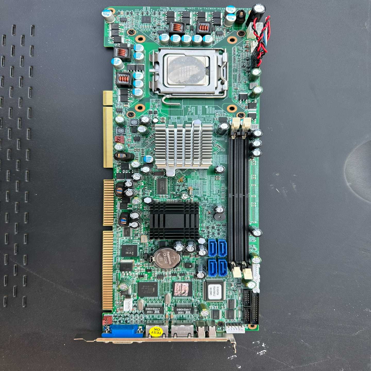 （霸霸电子）新汉PEAK765VL2 REV：B2工控主板，测试好发货。