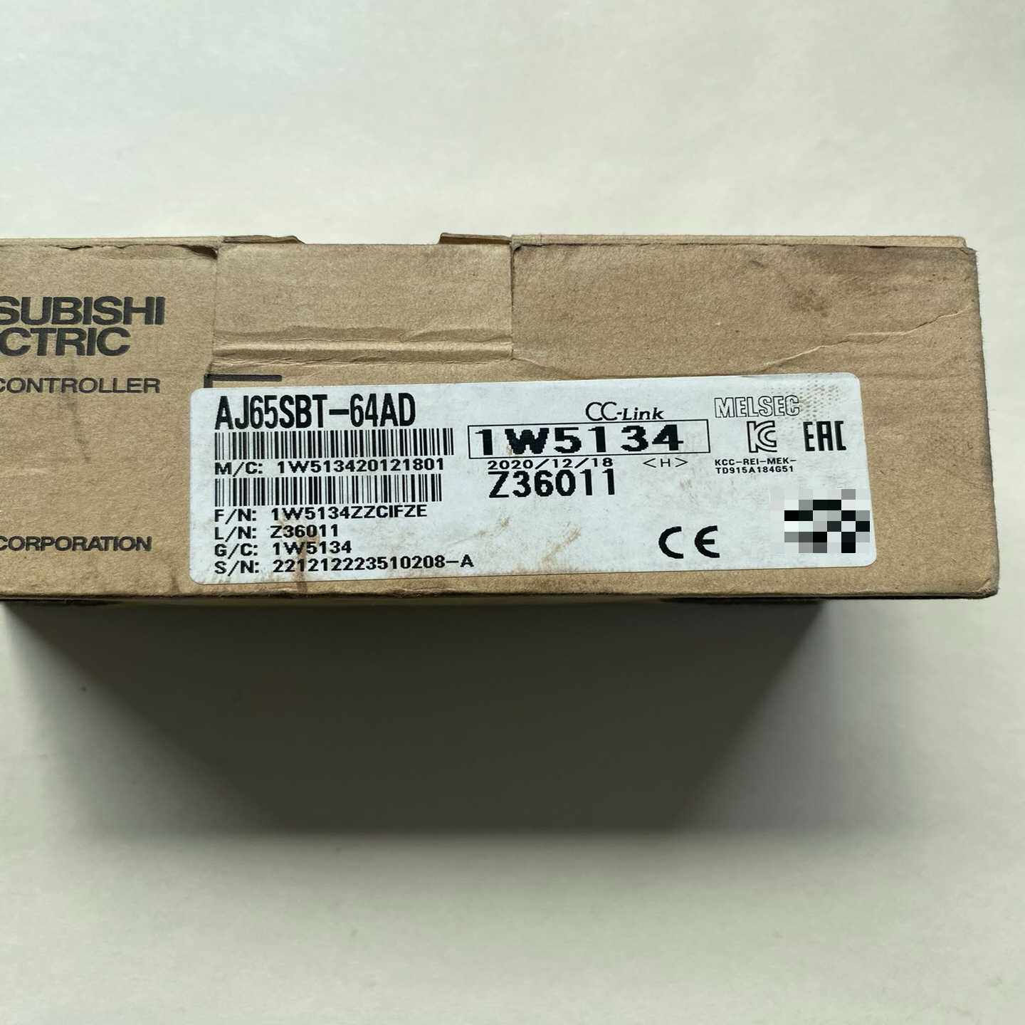 议价三菱远程模块，型号AJ65SBT-64AD，全新未拆封，内外