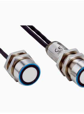 议价-M18高精度超声波单双张重张h检测传感器UD18-22DC221/