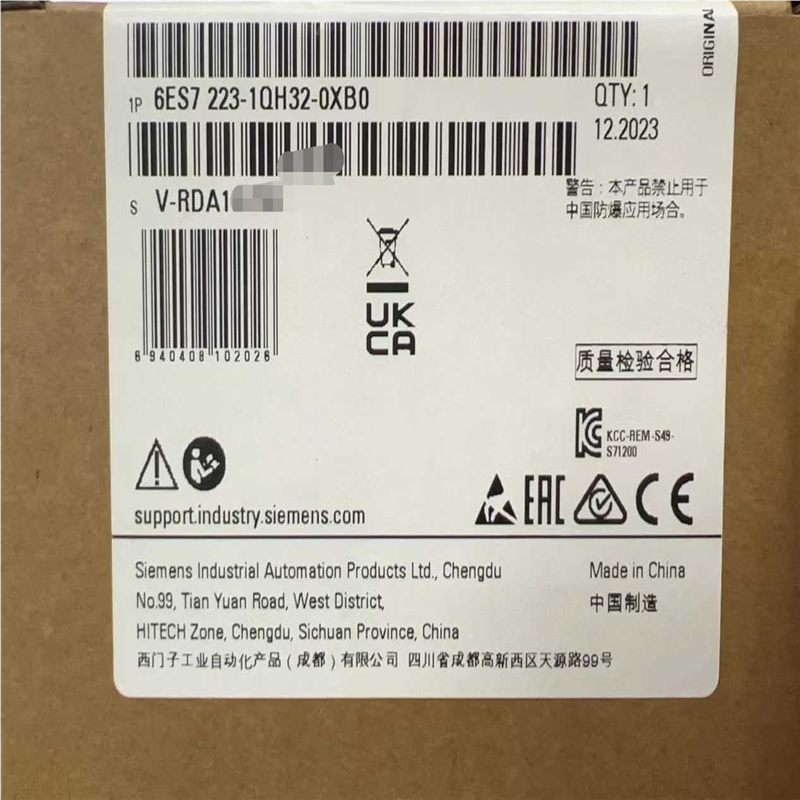 (询价)6ES7223-1QH32-0XB0    年份2024余3