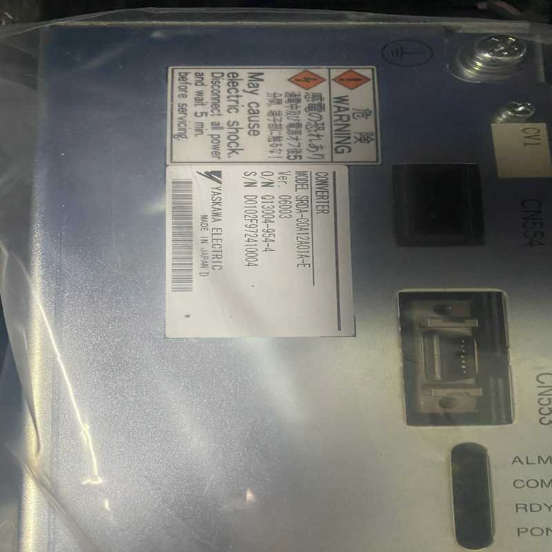 议~安川机器人电源SRDA-COA12A01A-E