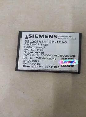 议~6SL3054-0EH01-1BA0S120 CF卡V4