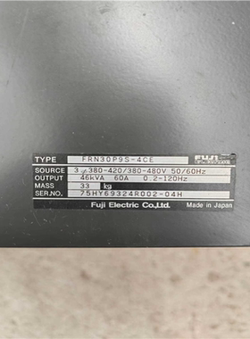 (询价)富士5000P9S变频器FRN30P9S-4CE大功