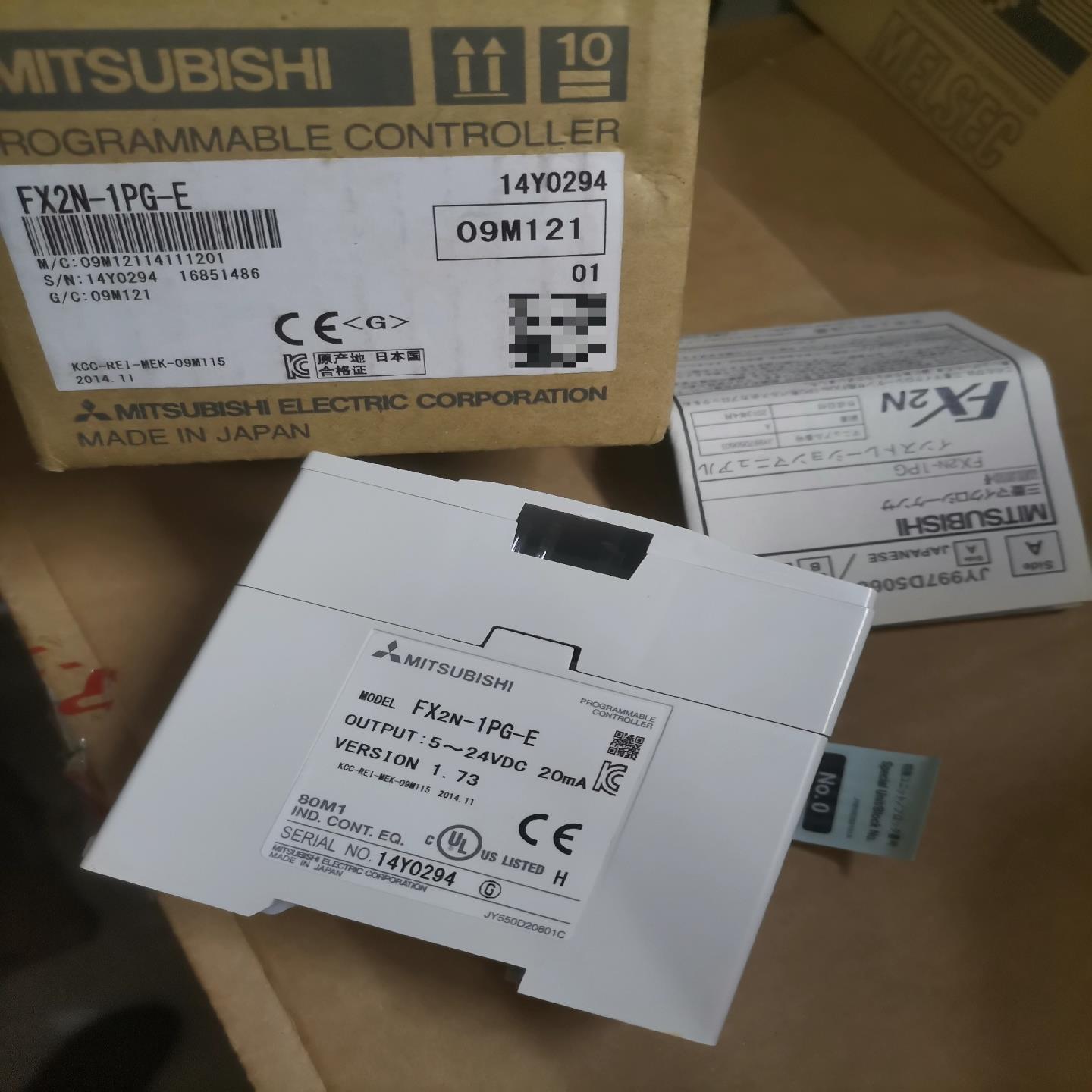 模块FX2N-1PG-E，FX2N-2AD，询价