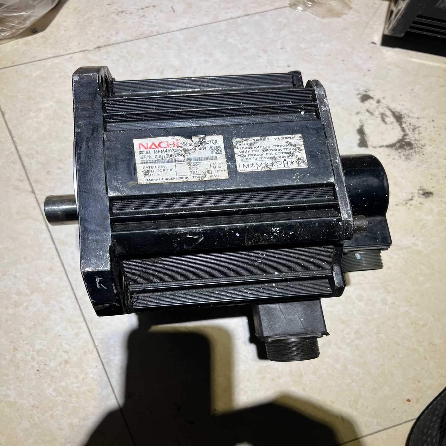 询价NACHI电机MFM452Q4V价格优惠