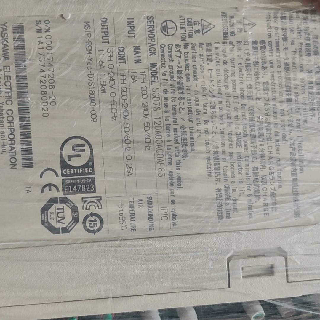 安川SGD7S-120A00A00AF83（电子设备）