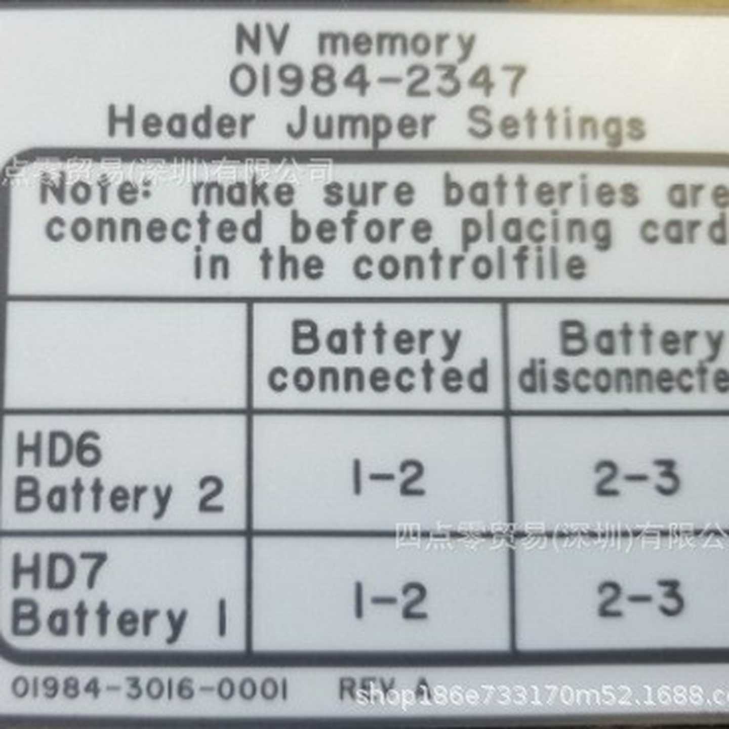 RoseMount罗斯蒙特01984-2347-0021NVM气泡存储器现k货议价