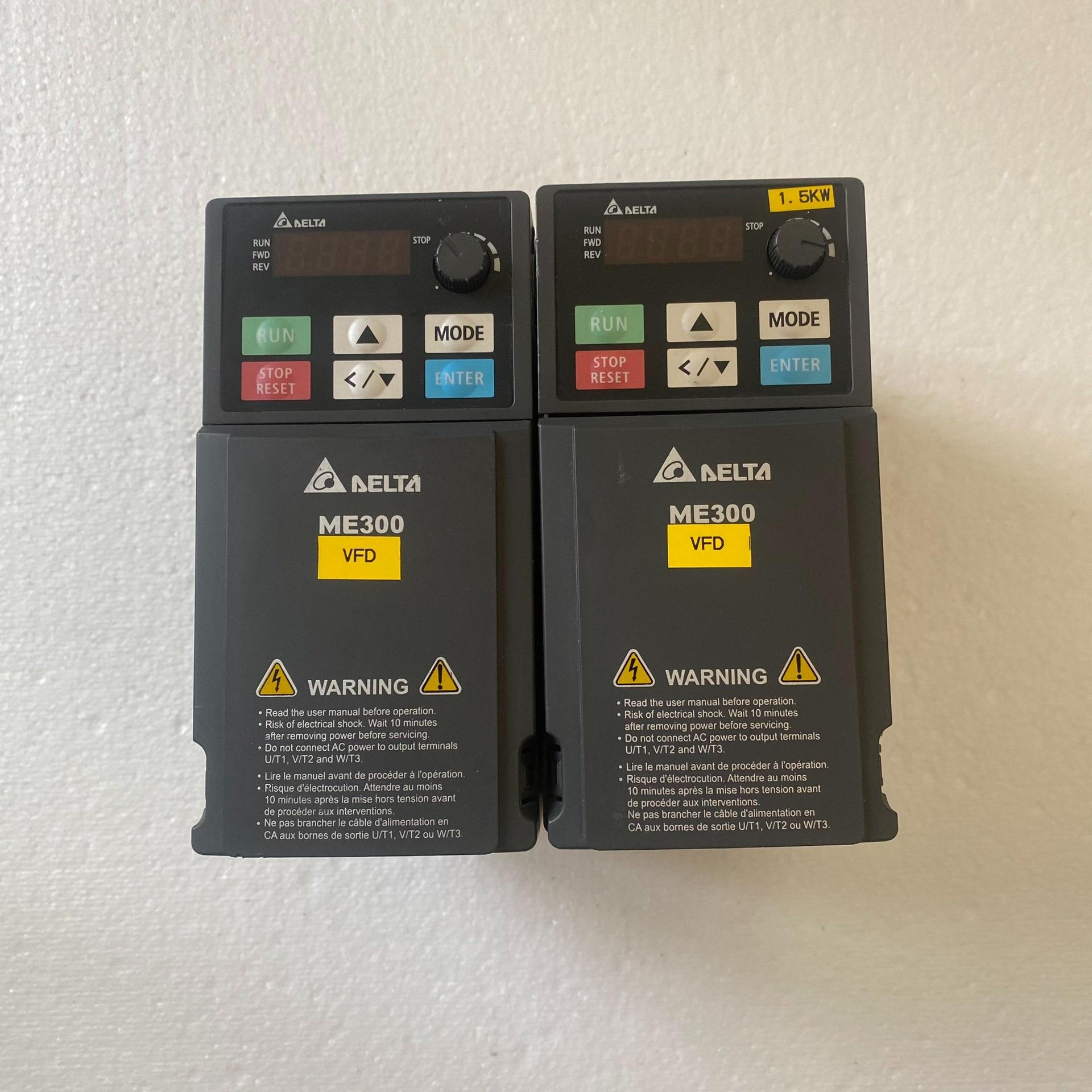 9成新 台达ME300变频器VFD4A2ME43ANNGA（电子设备）