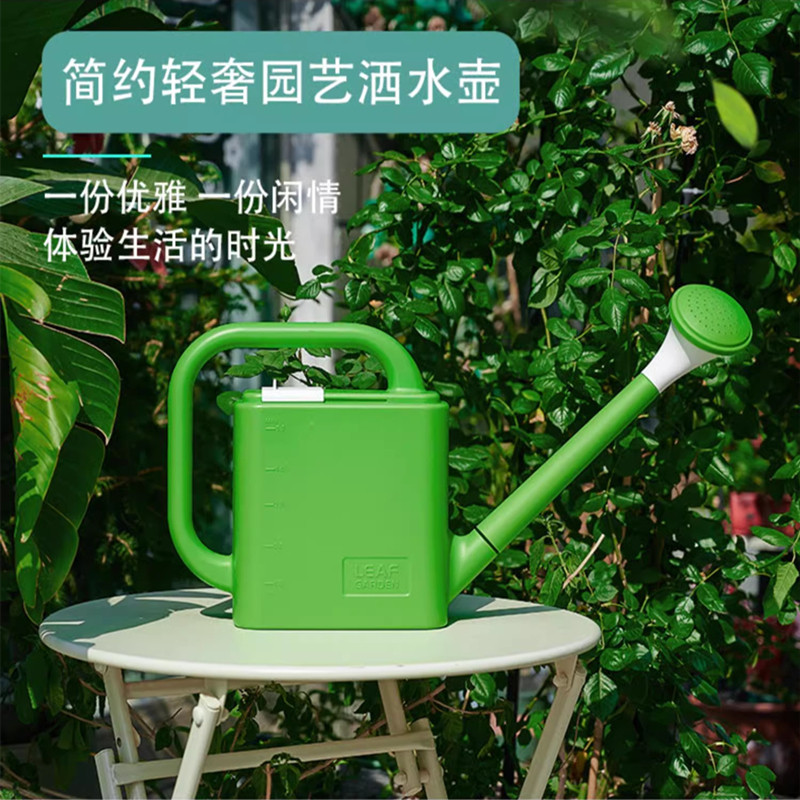 长嘴带盖洒水壶浇菜壶大容量家用淋花加厚喷壶园艺浇花两用喷