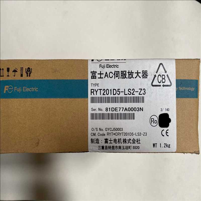 正品富士伺服放大器RYT201D5-LS2-Z3，原包装，现（崽载电子）