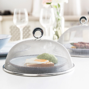 唯物生活菜盖罩不锈钢2025新款家用饭桌盖餐桌罩饭菜罩防蚊网罩子