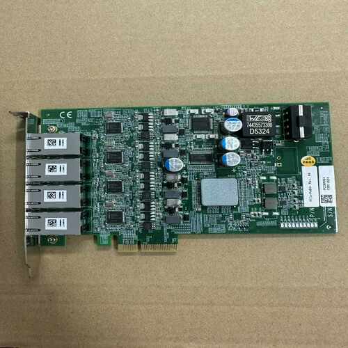 PCIE-POE4+ Rev. A4 POE 视频图像采集卡~询价