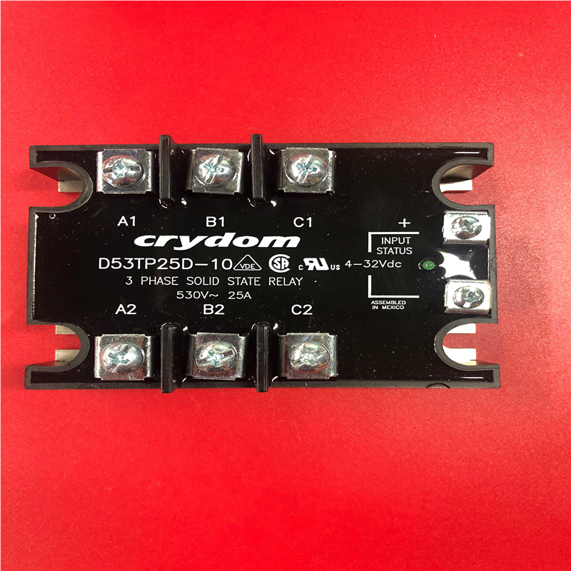 D53TP25D-10假冒比究快达CRYDOM随机直流三相固态继电器25A优