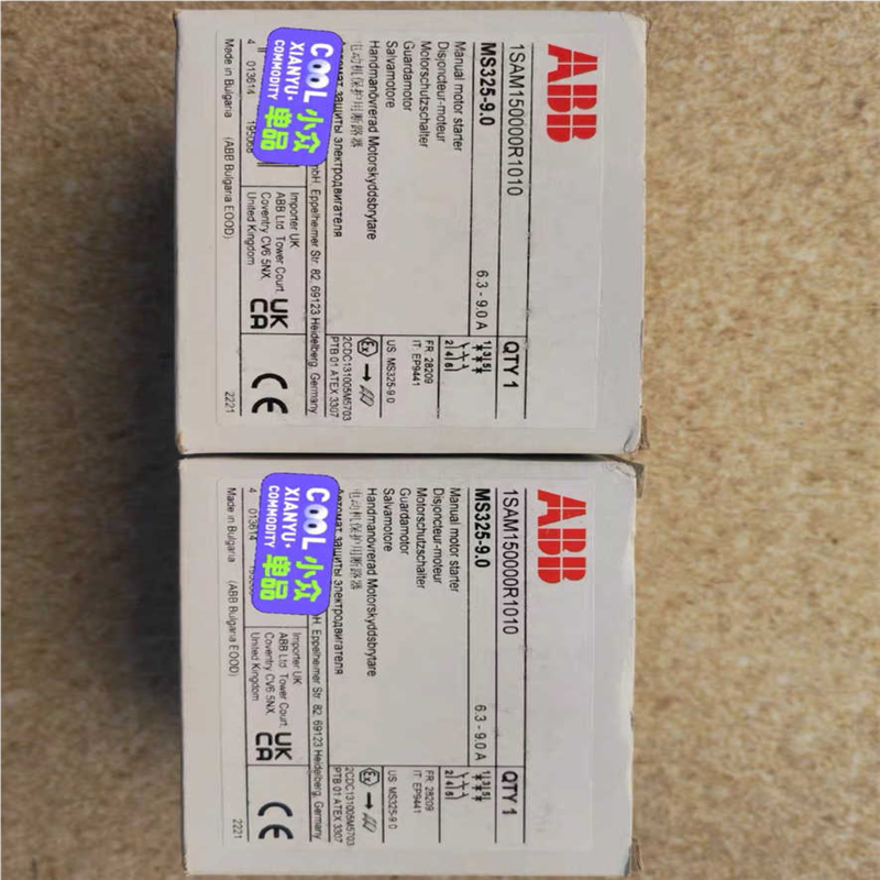 议~ABB马达保护开关MS132-10两支MS325-9一支