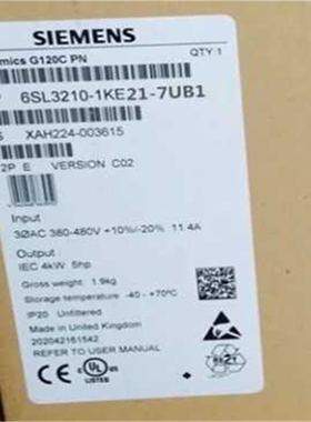 议~6SL3210-1KE21-7UB16SL3210-1K