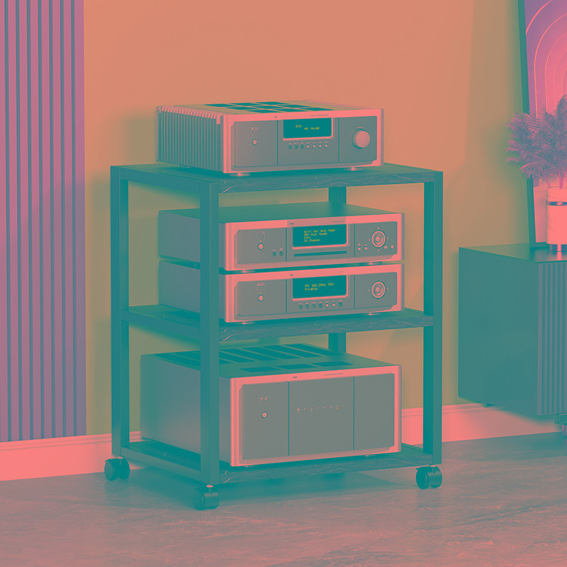 功放机架多层家用移动胆机支架多功能设备HIFI机柜音箱音响脚架子