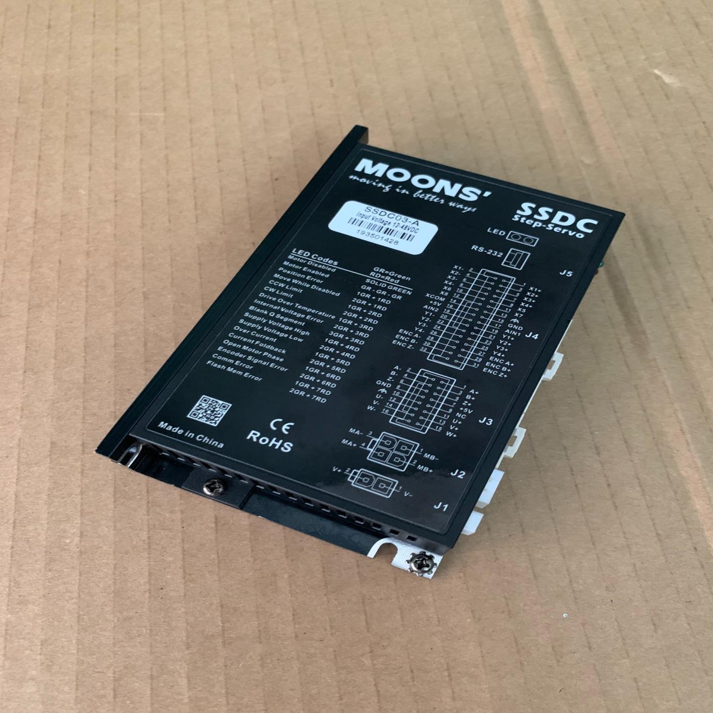 MOONS鸣志SSDC03-A步进驱动器；议价