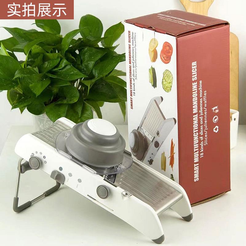 不锈钢多功能切菜器家用切菜神器土豆切丝器厨房切片器刨丝器