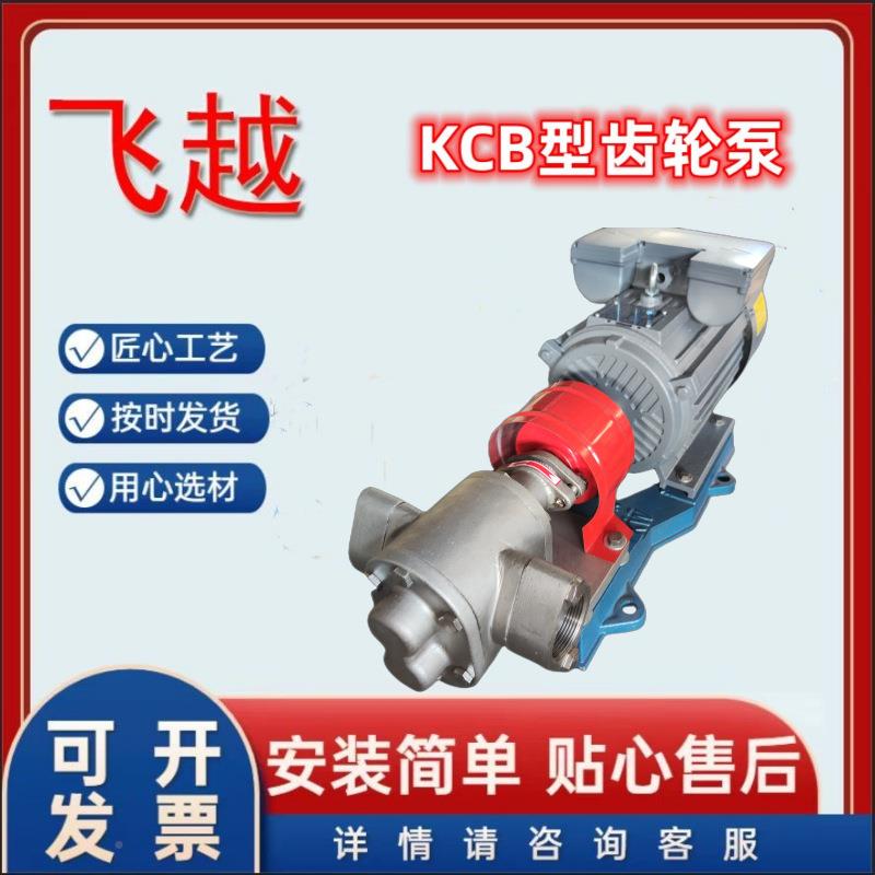 304k不机锈钢cb齿轮泵柴油润滑油不锈钢高压自吸抽电动抽油NPV泵