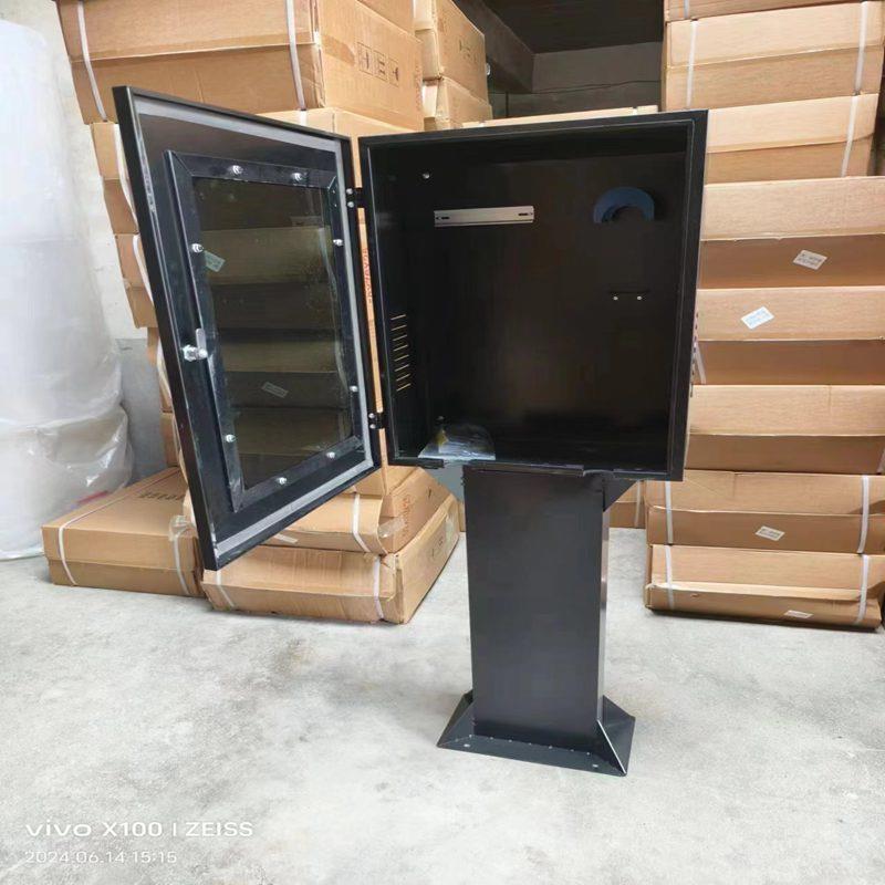 新款钢化玻璃充电桩保护箱家用比亚迪埃安车型通用充电桩防护箱