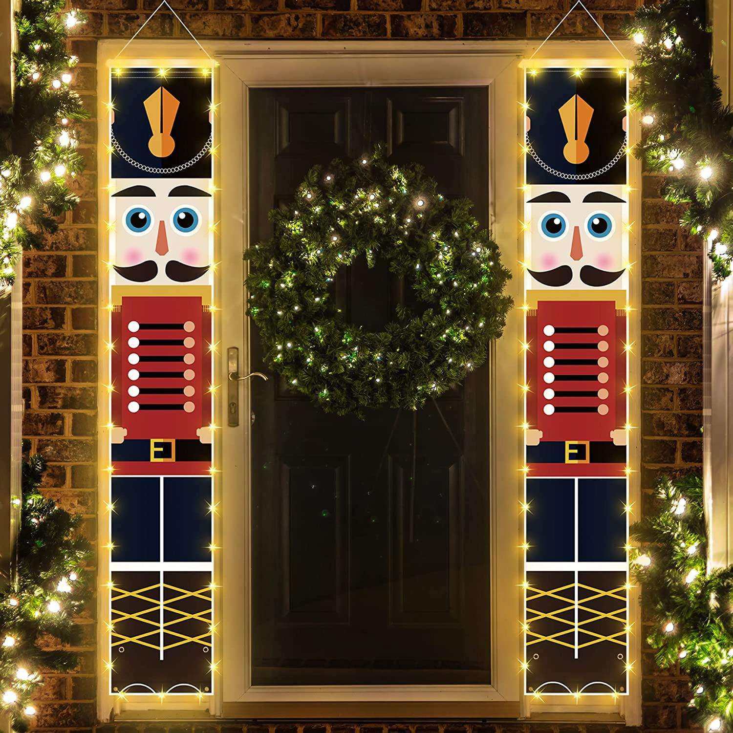 2025年圣诞节对联 胡桃夹子士兵对联 装饰品门帘挂旗 圣诞节对联,玩具/童车/益智/积木/模型,毛绒/玩偶/公仔/布艺类玩具,淘宝优惠券,粉丝福利购,淘宝优惠卷