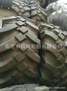 轮式挖掘机 445/65R22.5 越野人字花纹 18R22.5 真空钢丝轮胎
