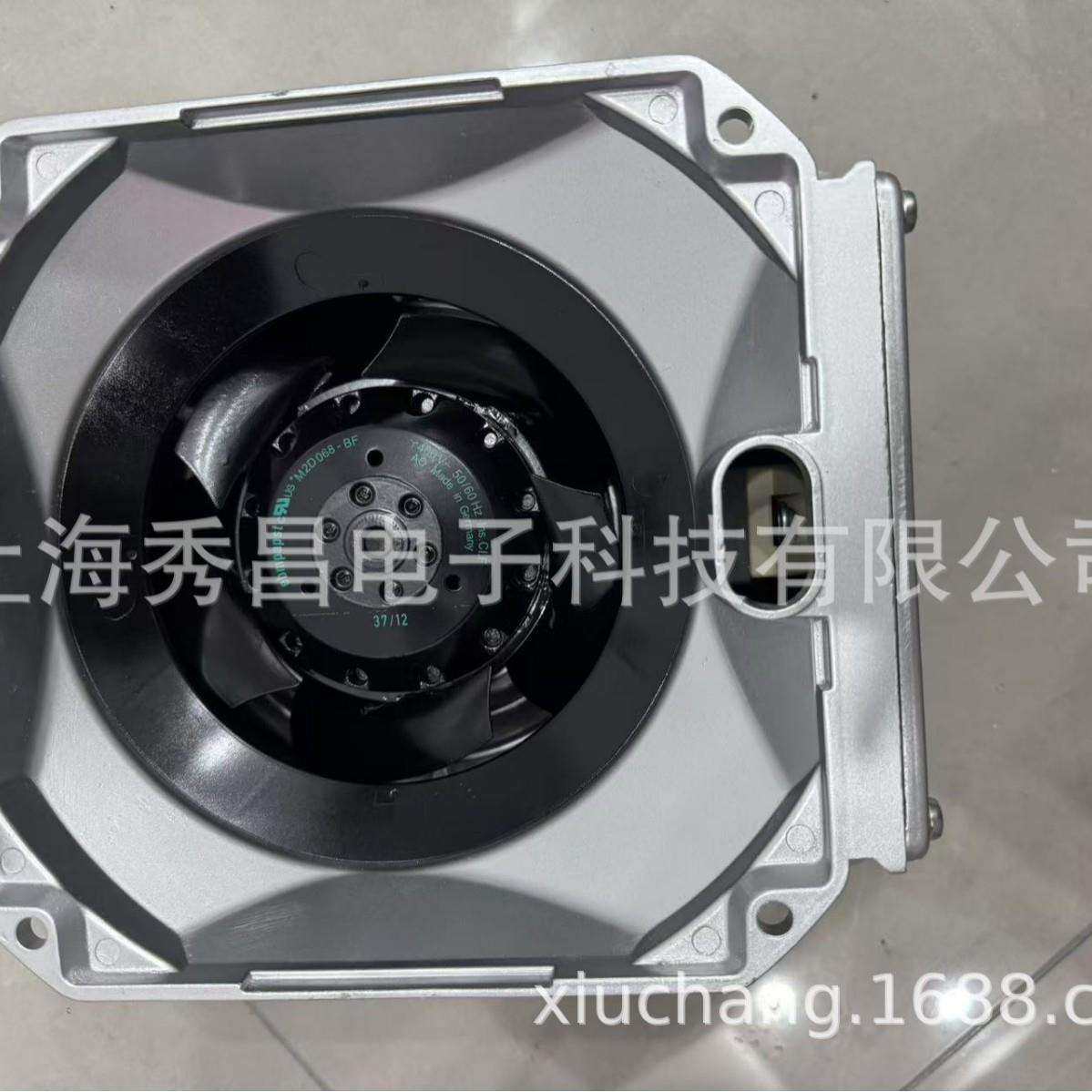 现货德国ebmpapst风机W2D160-EA22-17 400V 1PH7伺服主轴电机风扇