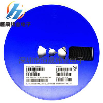 TL431SOT-230.5%精度贴片431贴片三极管三端可调进口芯片高精度
