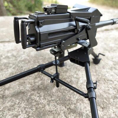 现货1/6拼装模型玩具4d军事mk19榴弹重机枪兵人器武器发射24沁中