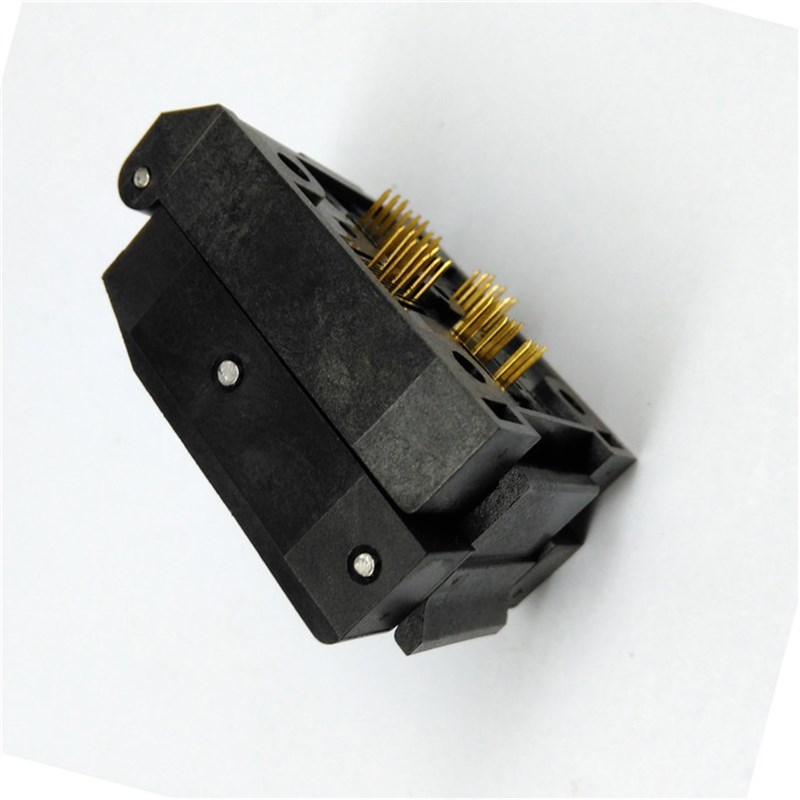 现货QFP48芯片测试座 老化座FPQ-48-0.5-06STM2F10C8T6、STM2L