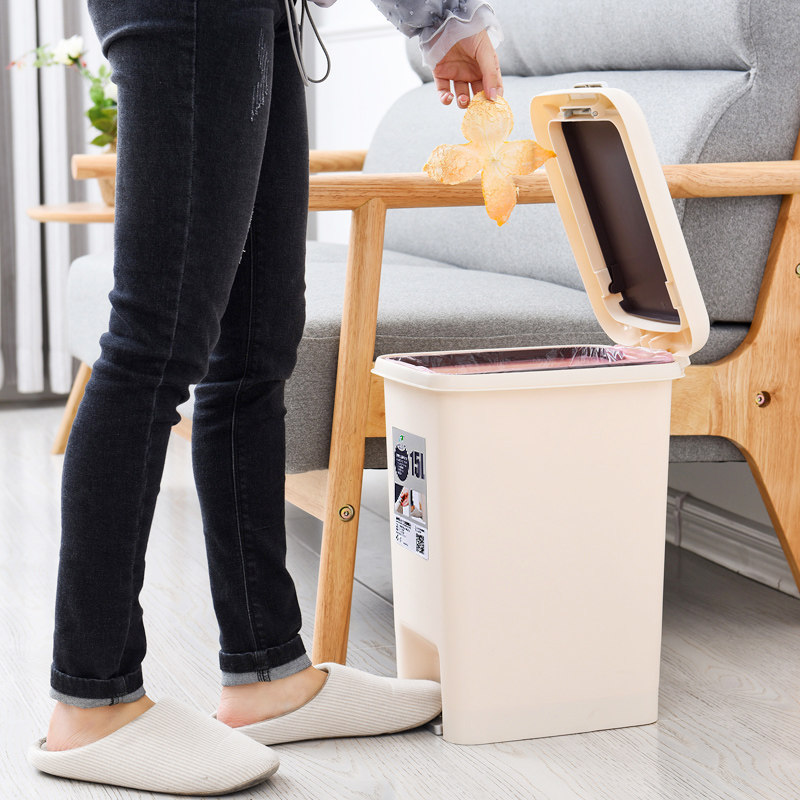 脚踏带盖垃圾桶家用有盖创意圾卫生间客厅分类式厨房厕所脚踩大号,家庭/个人清洁工具,垃圾桶,淘宝优惠券,粉丝福利购,淘宝优惠卷